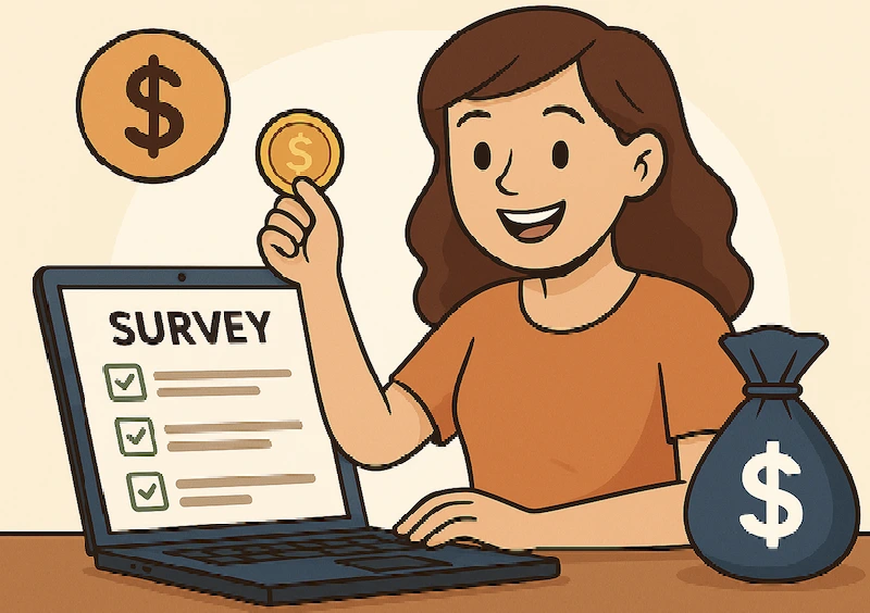 Geld verdienen met enquêtes