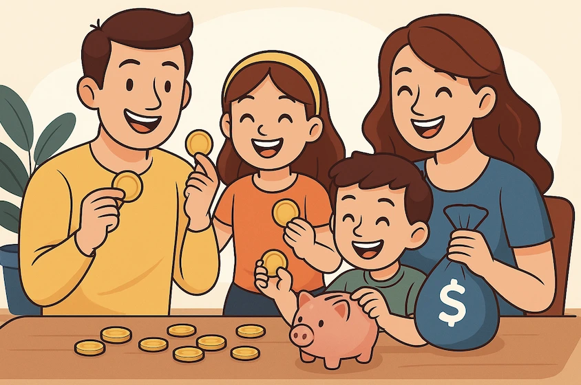 Hulp met geld besparen